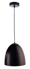 Deko-Light Pendelleuchte Bell E27 300mm schwarz 342054