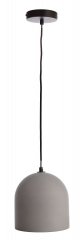 Deko-Light Pendelleuchte Concreto I E27 Grau 342128