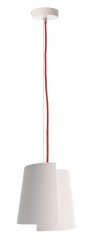 Deko-Light Pendelleuchte Twister I 180mm E14 Wei�