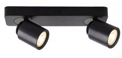 Deko-Light Deckenaufbauleuchte Librae Linear II GU10 Tiefschwarz 348169