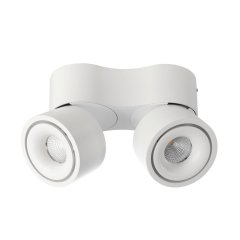 Deko-Light Deckenaufbauleuchte Uni II Mini Double Tilt 21W Dimmbar 2700K Wei�