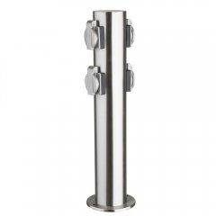 Heitronic 4-fach Energieverteiler Tokio V2A Edelstahl