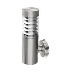 Heitronic Wandleuchte Saturn E27 IP44 Edelstahl