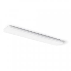 Sigor Aufbauleuchte Plank 900mm silber Dimmbar 32/24W 3000/4000K IP54 120� 2700/3500lm