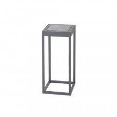 Sigor Akku-Solarleuchte Numove 325mm graphitgrau 2,2W 2700K IP54 172lm Ra85 dim