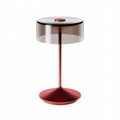 Sigor Akku-Glasleuchte Numotion 265mm kirschrot 2,2W FlexMood 2200K/2700K IP54 171lm Ra85 dim