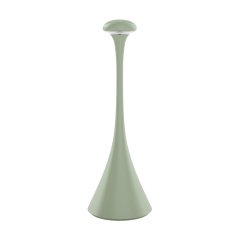 Sigor Akku-Tischleuchte Nudrop 292mm salbeigr�n 2,2W Flex-Mood 2200K/2700K IP54 170m Ra85 dimmbar