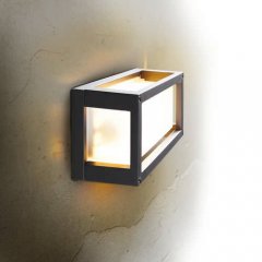 Heitronic Wandeuchte Sevilla E27 Anthrazit
