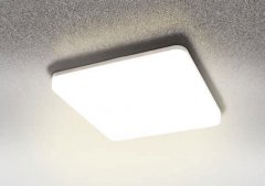 Heitronic LED Wand-/ Deckenleuchte Pronto 330mm eckig 24 Watt 3000K