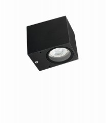 Heitronic Wandleuchte Abajo anthrazit eckig GU10