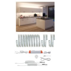 Paulmann 5061 MaxLED 1000 Set K�che Comfort Indirekt 3m beschichtet IP44 35W 880lm/m 2700K 60VA