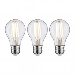 Paulmann 5080 Filament 230V LED Birne E27 3x1055lm 3x9W 2700K dimmbar Klar