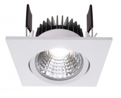 Deko-Light LED Deckeneinbauleuchte COB 68 350mA 6W 660lm 4000K Dimmbar Eckig Wei�