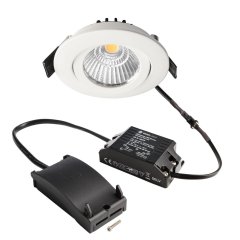 Deko-Light Einbaustrahler Dione 8W 800lm 3000K Wei� dimmbar