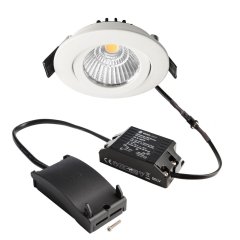 Deko-Light LED Einbaustrahler Dione 8W 800lm 4000K Wei� dimmbar
