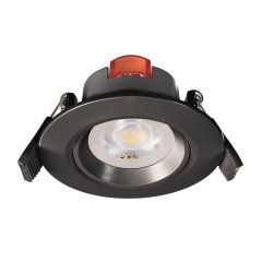 Deko-Light LED Deckeneinbauleuchte SMD-68 6,5W 540lm dimmbar 3000K Schwarz 565386