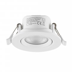 Deko-Light Einbaustrahler Surtur Tilt 68mm 6W Dimmbar 2700/3000/4000K Wei�