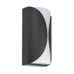 Deko-Light LED Wandaufbauleuchte Grumium Rund II 10 W 3000 K Grau