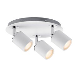 Paulmann 66719 Spotlight Tube IP44 GU10 230V max. 3x10W dimmbar Wei�/Chrom