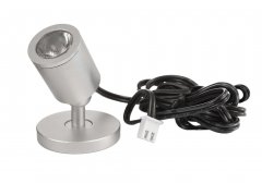Deko-Light Vitrinenleuchte Herculis magnetic 1W 3000K Silber