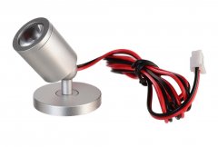 Deko-Light Vitrinenleuchte Herculis magnetic 1W 4000K Silber