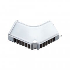 Paulmann 70442 LED Strip Profil Corner Verbinder Inside Edge 2er Set Grau