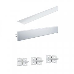 Paulmann 70519 LED Strip Profil Duo 2m Alu eloxiert
