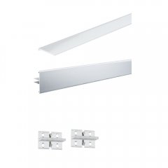Paulmann 70520 LED Strip Profil Duo 1m Alu eloxiert