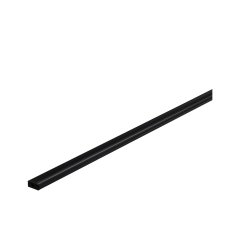 Paulmann 70522 LED Strip Profil Base Schwarzer Diffusor 1m Schwarz