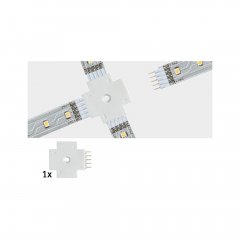 Paulmann 70617 MaxLED Zubeh�r Verbinder Eck-St�ck 25x25mm max. 144W Wei�