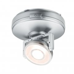 Paulmann 70637 LED Unterschrankleuchte Batterie Rotate inkl. Schalter 92mm 66lm 3000K dimmbar Chrom