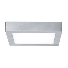 Paulmann 70649 LED Panel Lunar eckig 225x225mm 12,5W 1140lm 3000K Chrom matt
