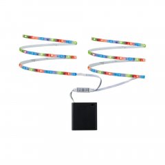 Paulmann 70700 Mobil Strip 2x 0,8m beschichtet 2x1,2W 35lm/m 60 LEDs/m RGB