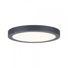 Paulmann 70988 LED Panel Abia rund 300mm 22W 2.700K Dunkelgrau