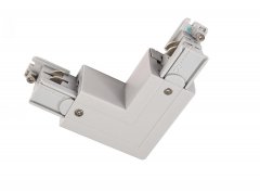 Deko-Light 3-Phasen Schienensystem D Line 90�-Verbinder links-rechts mit Wechselmechanik Fenstergrau