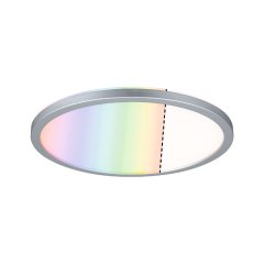 Paulmann 71018 LED Panel Atria Shine Backlight rund 293mm 12W 1400lm RGBW Chrom matt dimmbar