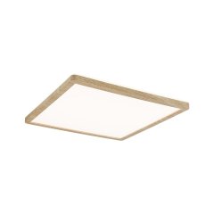 Paulmann 71030 LED Panel Atria Shine Backlight IP44 eckig 293x293mm 16W 1600lm 3000K Holzoptik