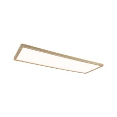 Paulmann 71031 LED Panel Atria Shine Backlight IP44 eckig 580x200mm 22W 2300lm 3000K Holzoptik