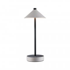 Paulmann 71176 Mobile Tischleuchte Pellini White Switch 300lm 2W Schwarz matt/Beige
