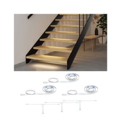 Paulmann 71219 MaxLED Stair LED Strip Erweiterung 3x 0,5m 3x0,3W 64lm/m 2700K