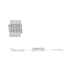 Paulmann 71248 MaxLED 1000 LED Strip Neutralwei� Basisset 1,5m 11W 1100lm/m 128 LEDs/m 4000K 30VA
