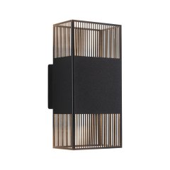 Paulmann 71251 LED Wandleuchte Tharin IP44 3000K 120x104mm Schwarz