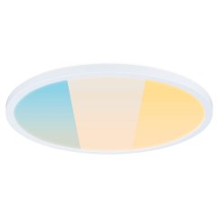 Paulmann 71257 LED Panel Atria Shine IP44 rund 398mm 20,8W 2800lm 3000 - 6500K Wei�