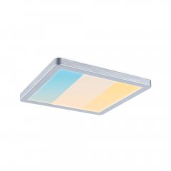Paulmann 71265 LED Panel Atria Shine IP44 eckig 190x190mm 8W 1160lm 3000 - 6500K Chrom matt