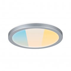 Paulmann 71269 LED Panel Atria Shine IP44 rund 190mm 7,6W 1100lm 3000 - 6500K Chrom matt