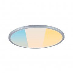 Paulmann 71278 LED Panel Atria Shine IP44 rund 398mm 20,8W 2800lm 3000 - 6500K Chrom matt