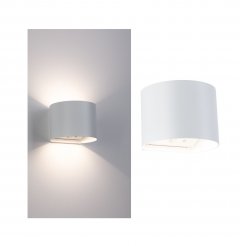Paulmann 71285 LED Akkuwandleuchte Nyora IP44 3000K 135x120mm 2x1W / 1W Wei�