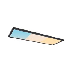 Paulmann 71313 LED Panel Atria Shine IP44 eckig 560x200mm 15,2W 2030lm 3000 - 6500K Schwarz