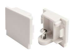 Deko-Light 1-Phasen Schienensystem D One Endkappe wei�