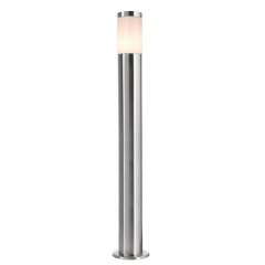 Deko-Light Pollerleuchte Nova 1100mm 1x max. 40W E27 Silber